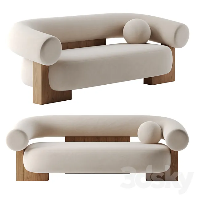 Cassete sofa by collector 3DModel Cassete sofa by collector 3DModel