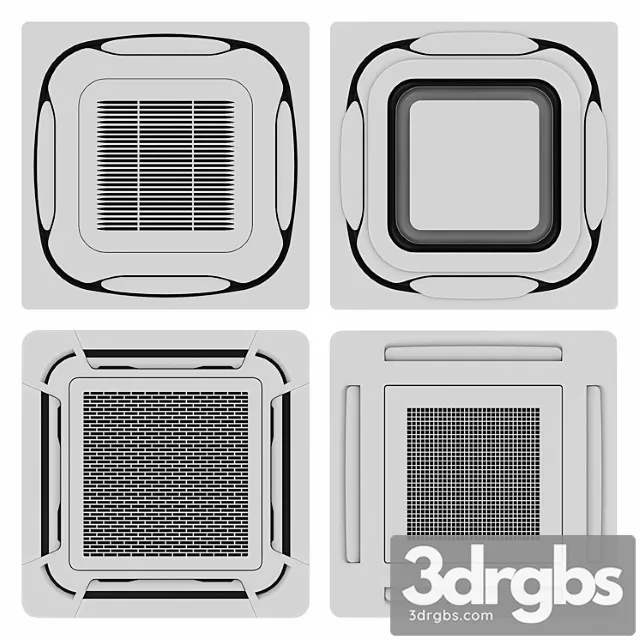 Cassette Conditioners 3D Model Download