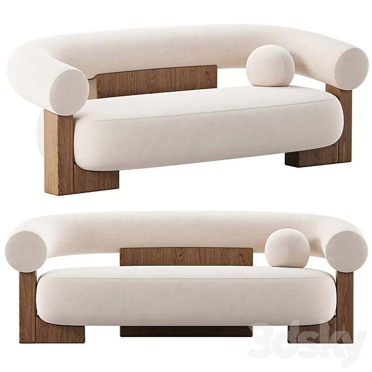 Cassette Sofa 3D Model Free Download