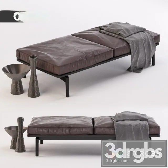 Cassina 288 07 27 Sled Bench 3D Model Download