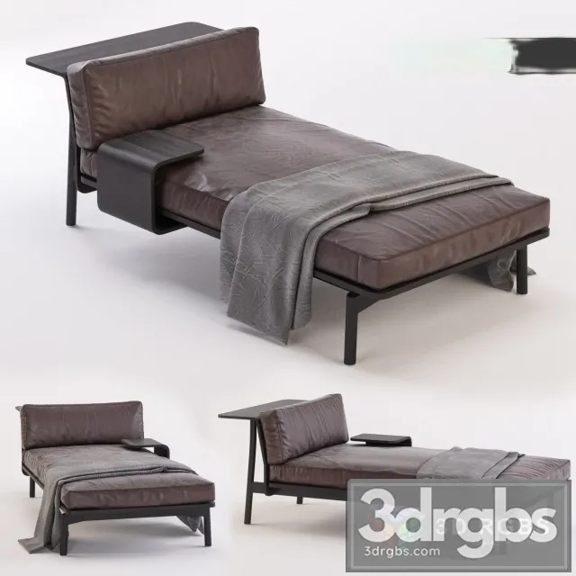 Cassina 288 10 Sled Bench 3D Model Download