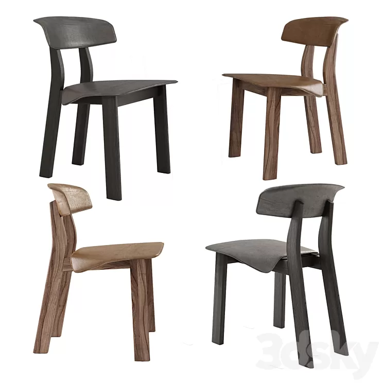 Cassina 560 BACK WING 3D Model Cassina 560 BACK WING 3D Model