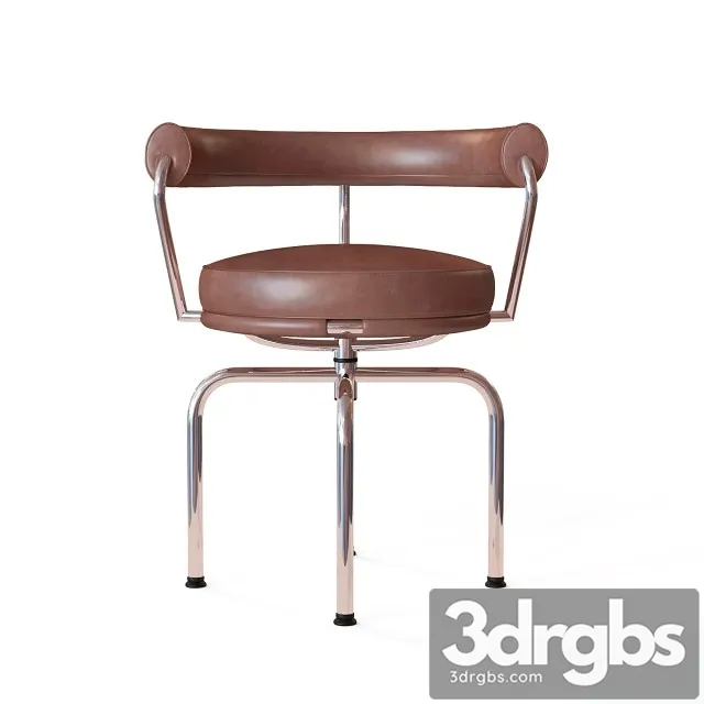Cassina LC7 Bar Chair 3D Model Download