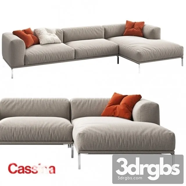 Cassina Moov Sofa 3D Model Download Cassina Moov Sofa 3D Model Download