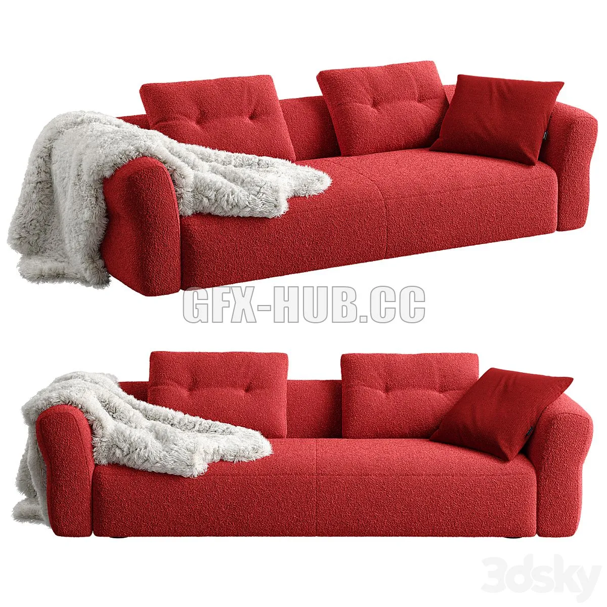 Cassina SENGU BOLD 2s 3D Model Cassina SENGU BOLD 2s 3D Model