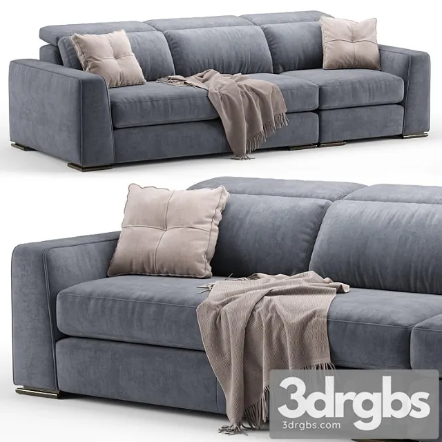 Cast contemporary modular sofa – calligaris 2 3D Model Download Cast contemporary modular sofa – calligaris 2 3D Model Download