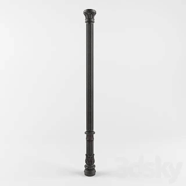 cast iron column 3DModel