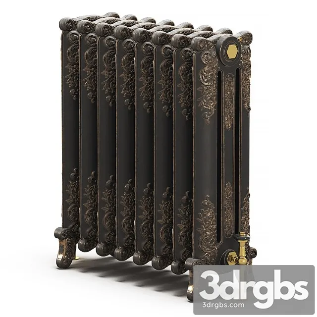 Cast Iron Radiator 3D Model Download