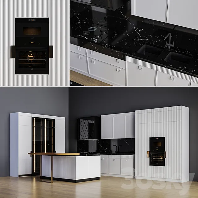 Castagna Cucine Deco Expo (Kitchen_58) 3D Model Castagna Cucine Deco Expo (Kitchen_58) 3D Model