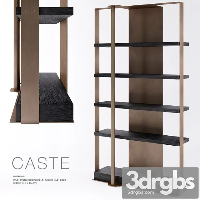 Caste holt bookcase 2 3D Model Download Caste holt bookcase 2 3D Model Download