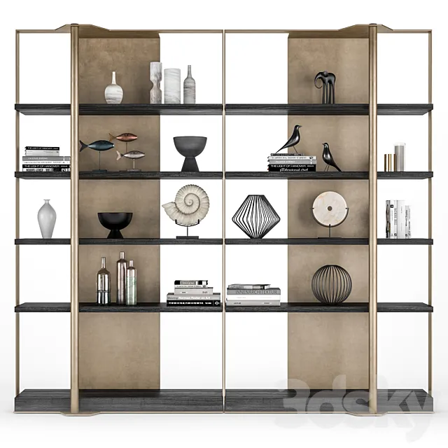 Caste holt bookcase 3DModel