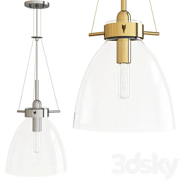 Castelli pendant light 3D Model