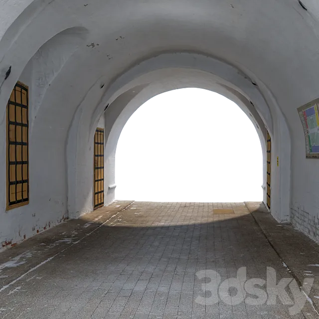 Castle Arch 3D Model