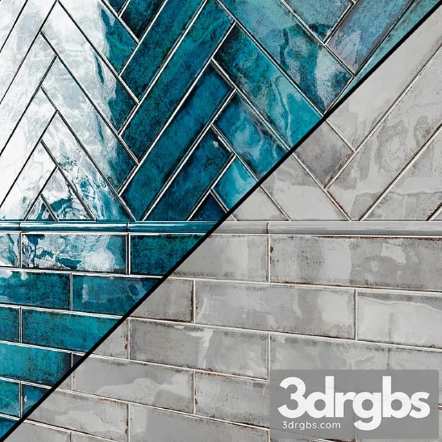 Castle Ceramic Tile 3D Model Download