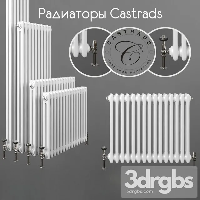 Castrads Radiator 3D Model Download