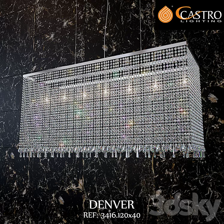 Castro lighting Denver 3416 3417 3D Model