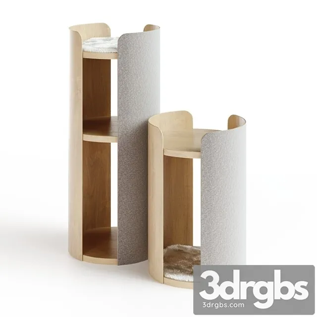 Cat house 3D Model Download