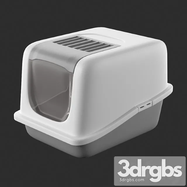 Cat lavatory savic nestor 3D Model Download