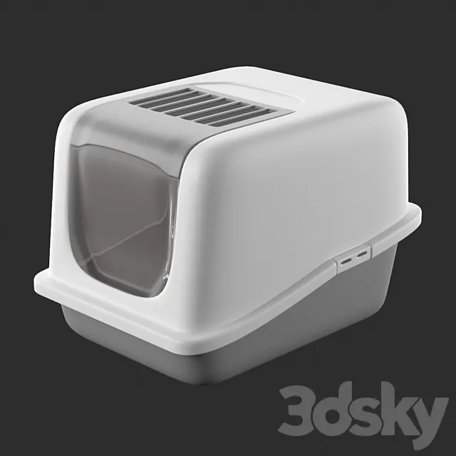 Cat lavatory Savic Nestor 3DModel Cat lavatory Savic Nestor 3DModel