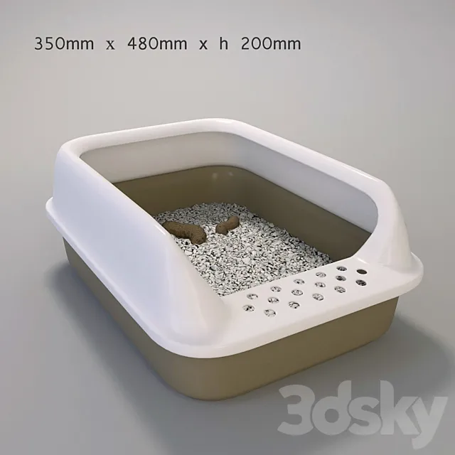 cat toilet 3DModel