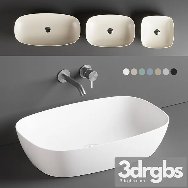 Catalano Colori Washbasins 3D Model Download Catalano Colori Washbasins 3D Model Download