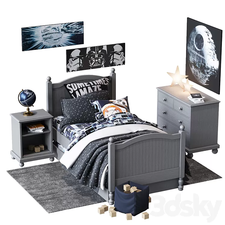 Catalina Star Wars set 3D Model