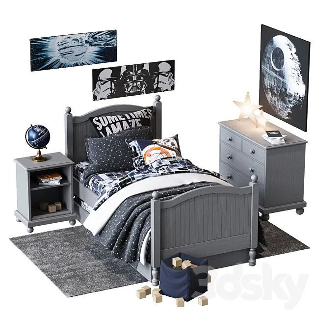 Catalina Star Wars set 3DModel