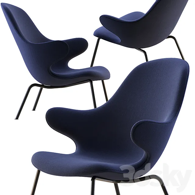 Catch lounge chair JH14 3DModel