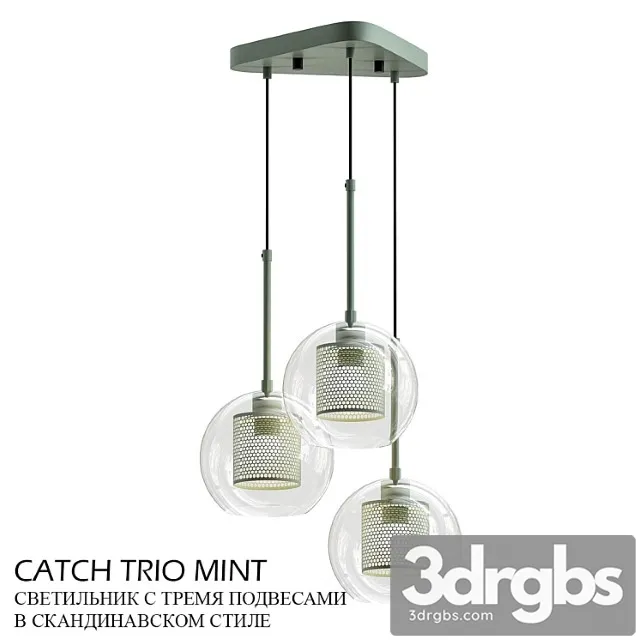 Catch Trio Mint 3D Model Download