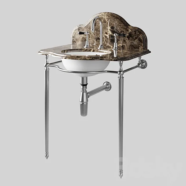 Catchpole & Rye LA PARISIENNE SINGLE NERO 3D Model Catchpole & Rye LA PARISIENNE SINGLE NERO 3D Model