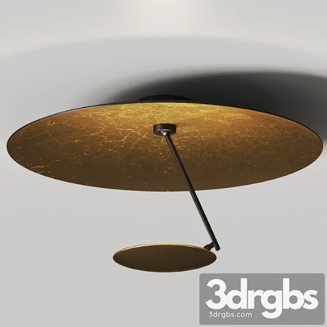 Catellani Smith Lederam C150 Ceiling Lamp 3D Model Download
