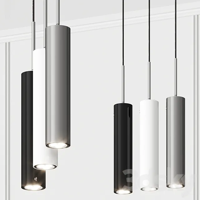 Catellani & Smith Lucenera 504 Pendant Lamps 3D Model