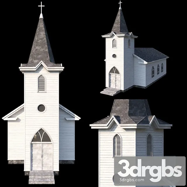 Catholic Church 3D Model Download