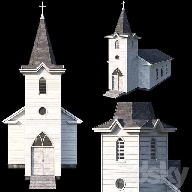 Catholic church 3DModel