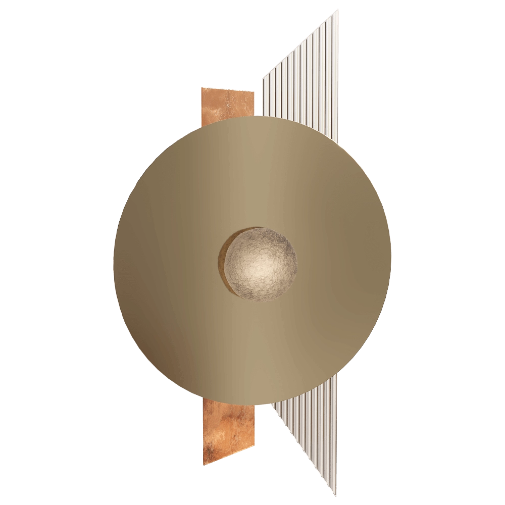 Catrinel Sabaciag – Wall lamp Stone 3D Model