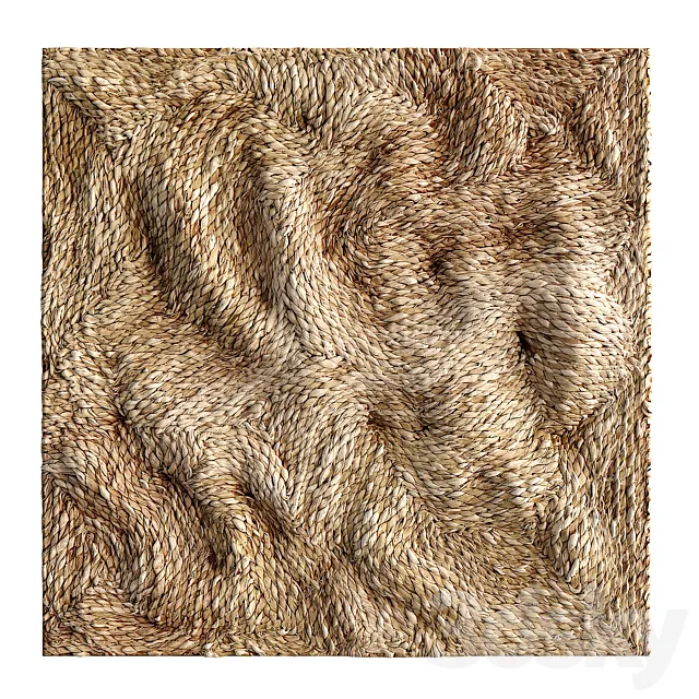 Cattail panel #4 3D Model Cattail panel #4 3D Model