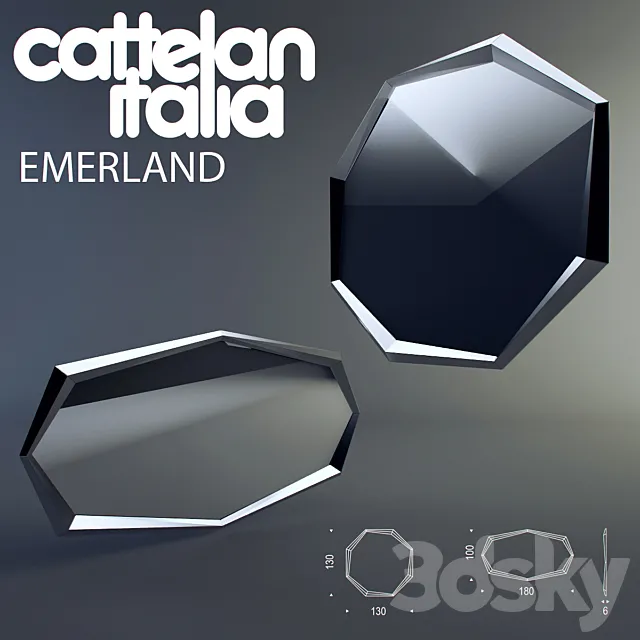 Cattalan Italia _ Emerland 3DModel Cattalan Italia _ Emerland 3DModel