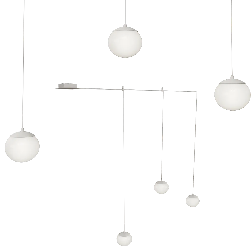 Cattaneo Illuminazione – Pendant lamp Mini Mercury 3D Model