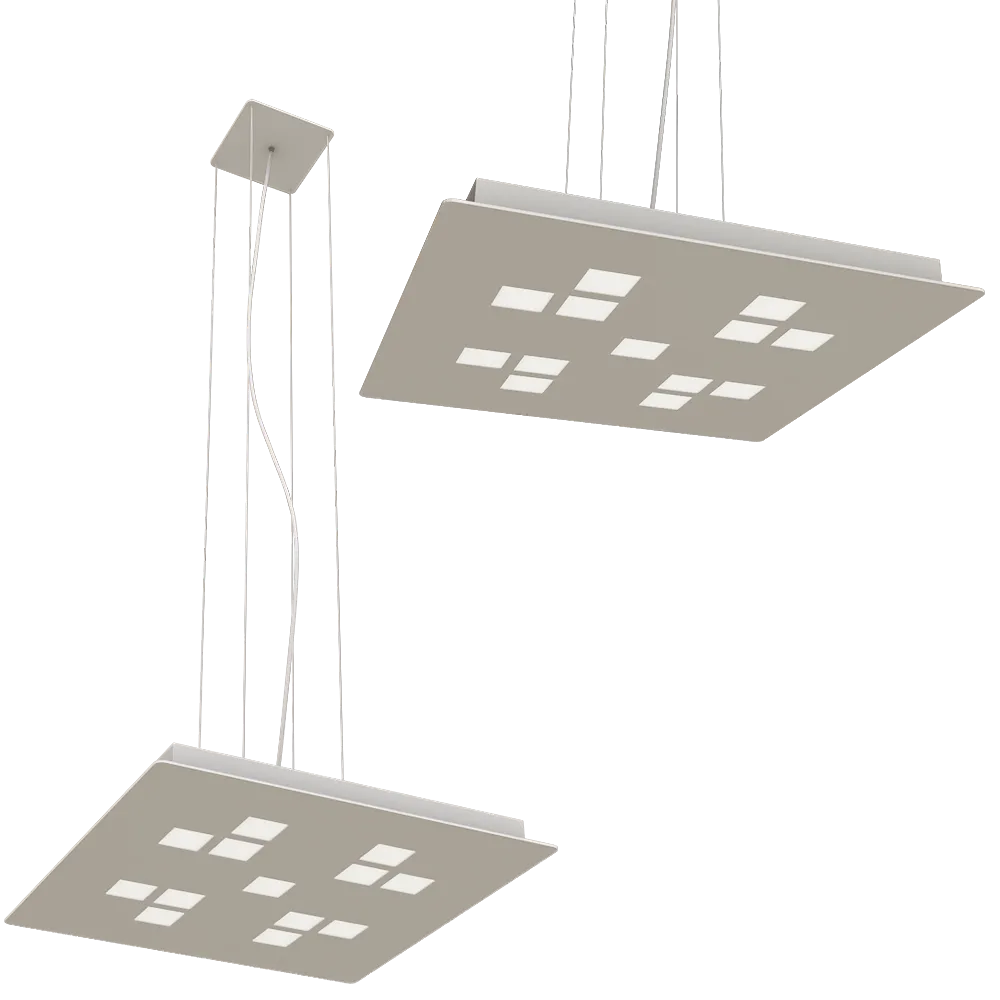 Cattaneo Illuminazione – Pendant lamp Plateau 3D Model