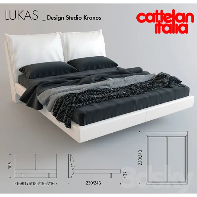 Cattelan Italia _ LUCAS 3DModel