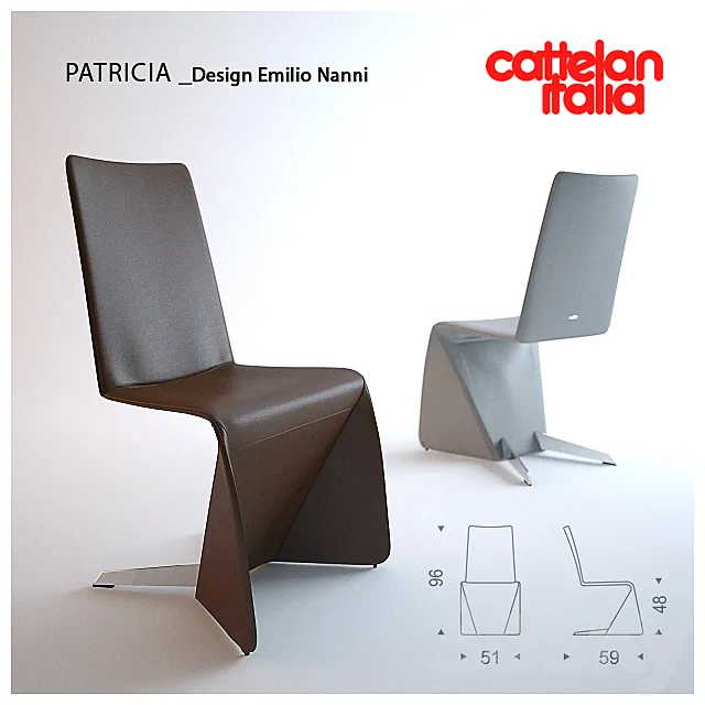 Cattelan Italia _ PATRICIA 3D Model Cattelan Italia _ PATRICIA 3D Model