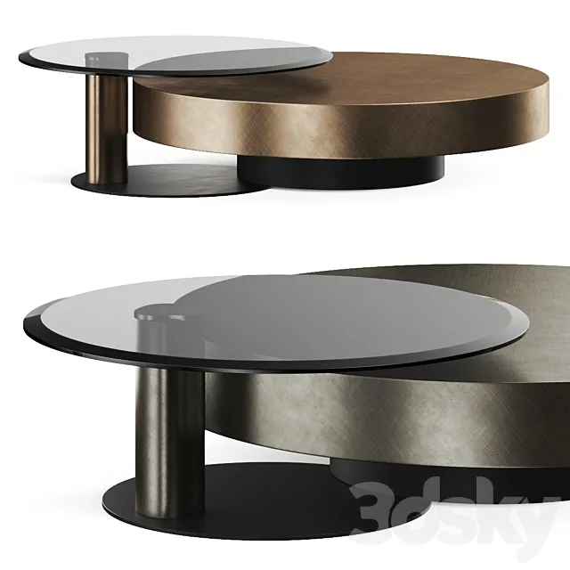 Cattelan Italia Arena Coffee Tables 3D Model