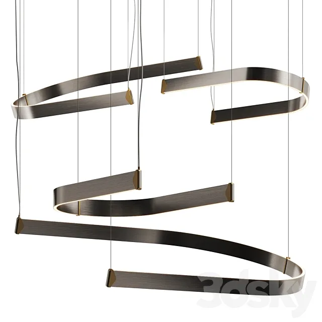 Cattelan Italia Bluebell Pendant Lamp 3D Model