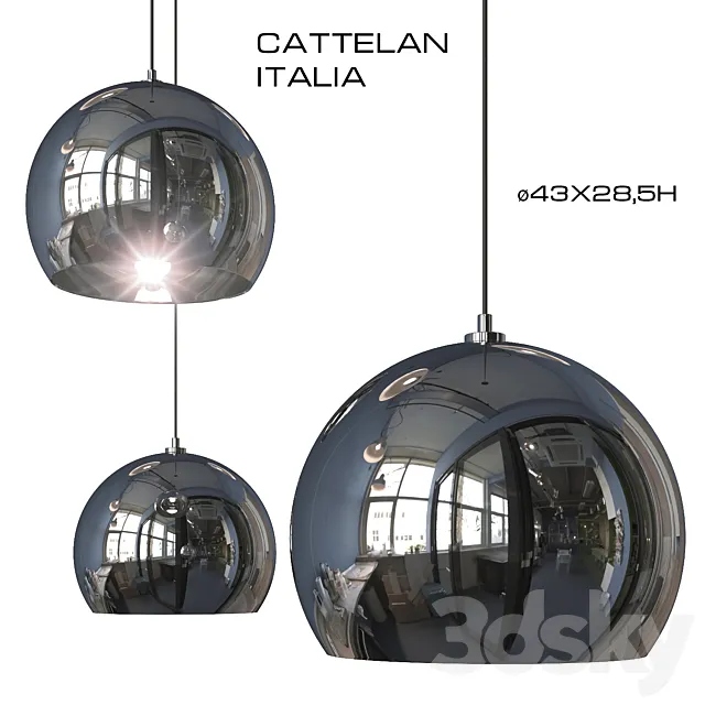 Cattelan Italia CALIMERO 3D Model