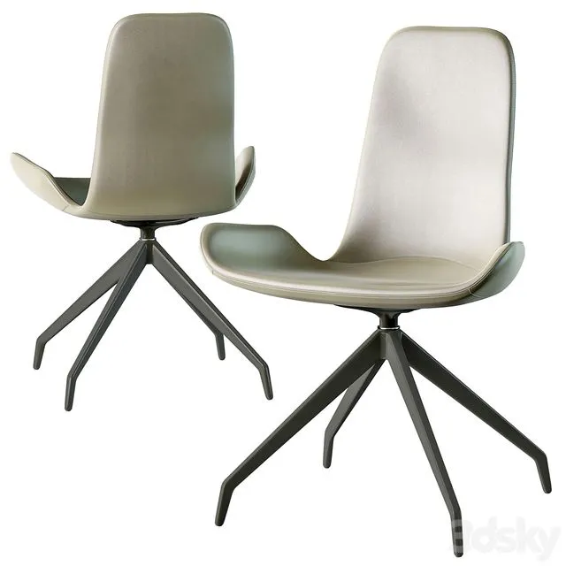 Cattelan Italia Chair Flamingo 3D Model