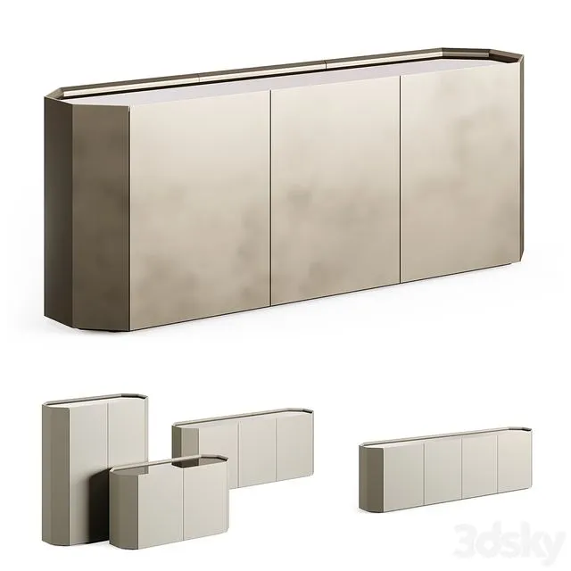 Cattelan Italia Chelsea Sideboard 3D Model