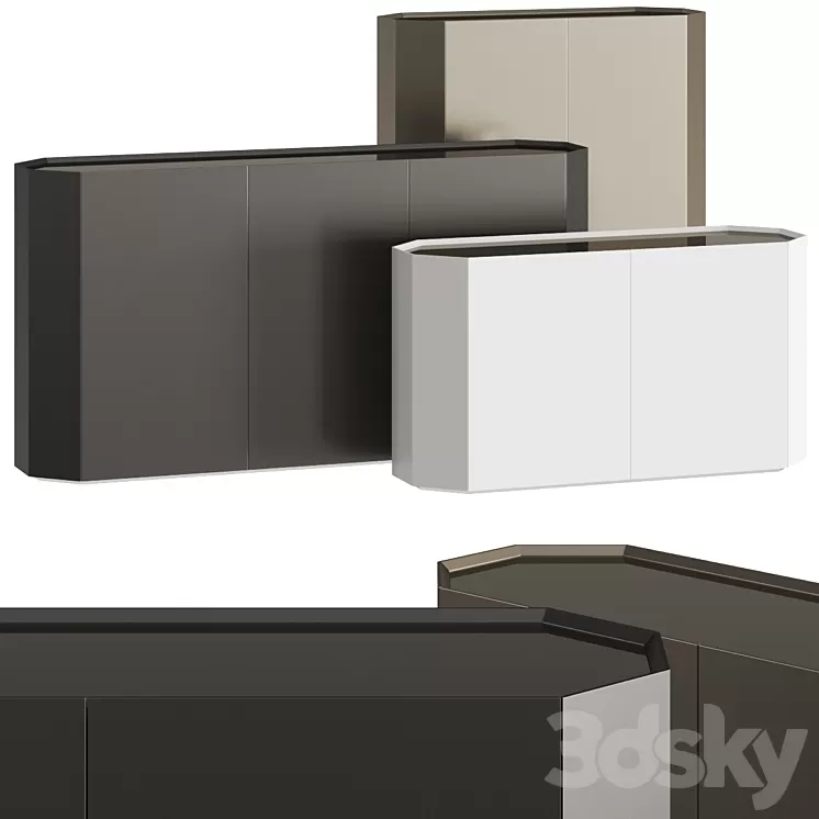 Cattelan Italia Chelsea Sideboards 3D Model