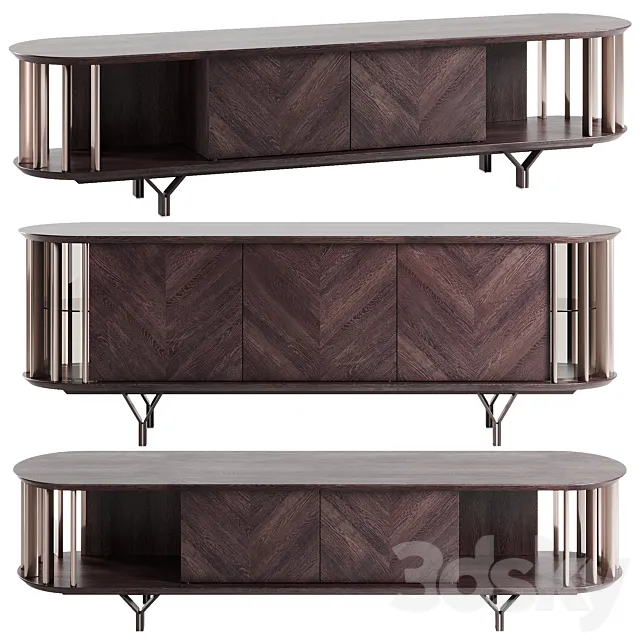 Cattelan Italia – Costes Sideboard & TV Stand 3D Model