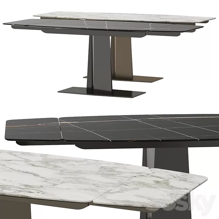 Cattelan Italia Duffy Keramik Drive 3D Model Cattelan Italia Duffy Keramik Drive 3D Model