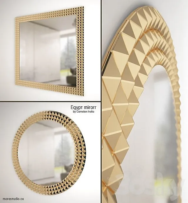 Cattelan Italia – Egypt mirror 3D Model